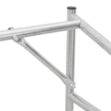 Firewood Rack with Rain Cover 151x80.5x110.5 cm Galvanised Steel 4104942