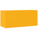 TV Cabinet Mustard Yellow 99x39x44 cm Steel 841646