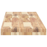 Floating Shelves 2 pcs 160x30x4 cm Untreated Solid Wood Acacia 3279468