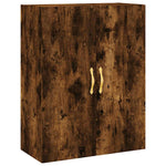 Highboard Smoked Oak 69.5x34x180 cm Engineered Wood 3195888