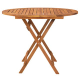 5 Piece Garden Dining Set Solid Wood Acacia 3152897