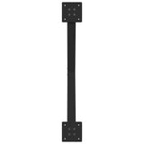 Coffee Table Legs X-Shaped 2 pcs Black 70x cm Steel 4012884