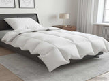90% Goose Down Duvet Set FULDA 2 pcs 152 x 203 cm Winter White 3442232