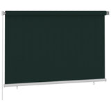 Outdoor Roller Blind 225 cm Dark Green HDPE 312817