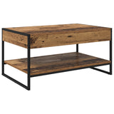 Coffee Table Old Wood 80 x 50 x 40 cm Engineered Wood 886442