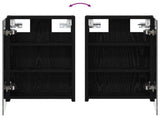 Bathroom Cabinet Set 3 pcs 80 x 10.5 x 50 cm Engineered wood 3403649