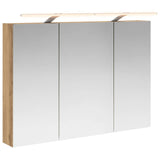 Bathroom Mirror Cabinet Artisan Oak 100 x 14.5 x 70 cm 889134