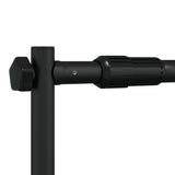 Backdrop Stands 2 pcs Black 254x243 cm Steel 3187466
