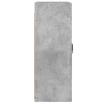 Wall Mounted Cabinets 2 pcs Concrete Grey Engineered Wood 3197988