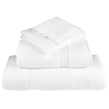 Premium Bath Towels "SOLUND" 2 pcs White 100x150 cm 600 gsm 137132