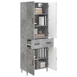 Cabinet Set 2 pcs Concrete Grey 66 x 34.5 x 89.5 cm 3416667