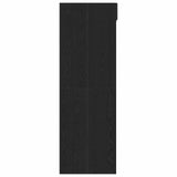Wash Machine Cabinet with Storage Black Oak 67.5 x 68 x 200 cm 3422785