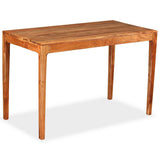 244958 Dining Table Solid Wood 118x60x76 cm