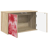 Wall-mounted TV Cabinet AACHEN 69 x 33 x 40 cm Sonoma Oak 8007143