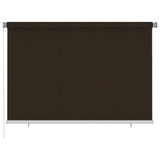 Outdoor Roller Blind 225 cm Brown 312973