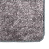 Rug Washable Grey 150x230 cm Anti Slip 373993