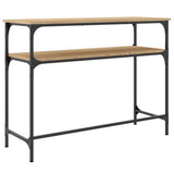 Console Table Sonoma Oak 100x35.5x75 cm Engineered Wood 834046