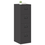 File Cabinet 2 pcs Black 44 x 50 x 139 cm Cold-Rolled Steel 3406154