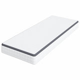 Mattress White and Grey 70 x 200 cm Bonell Spring 4106436