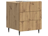 Bedside Cabinet Artisan Oak 43x 41 x 68 cm Engineered Wood 894334