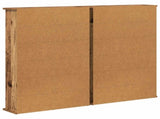 CD Cabinet 2 pcs Old Wood 60 x 17 x 92 cm Engineered Wood 8012743