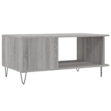 Coffee Table Grey Sonoma 90x50x40 cm Engineered Wood 829490