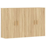 Wall Mounted Cabinets 2 pcs Sonoma Oak Engineered Wood 3197875