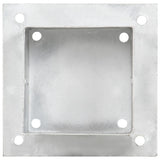 Post Anchors 4 pcs Galvanised Metal 121 mm 145451