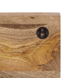 Wall-mounted Coat Rack with 5 Hooks Solid Wood Mango 358953
