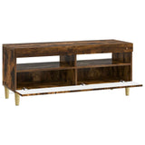 LED TV Cabinet Smoked Oak Engineered Wood 897210