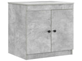 Bathroom Furniture Set Concrete Grey Engineered Wood 3404253