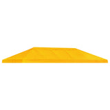 Gazebo Canopy Cover 6 x 3 m Yellow Polyester 190 900405