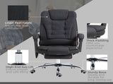 Six-Point Massage and Heated Office Chair - Black T3398P329904