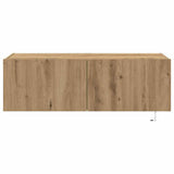TV Wall Cabinet Artisan Oak 100 x 35 x 31 cm Engineered Wood 863111
