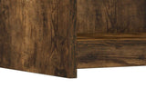 Sideboard Smoked Oak 75 x 36 x 80 cm Engineered Wood 8011111