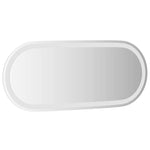 LED Bathroom Mirror 90x40 cm Oval 353286