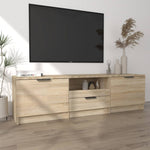 ZNTS TV Cabinet Sonoma Oak 140x35x40 cm Engineered Wood 811451