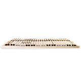 Slatted Bed Base without Mattress with 28 Slats 7 Zones 90x200 cm 246451