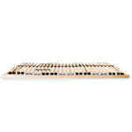 ZNTS Slatted Bed Base without Mattress with 28 Slats 7 Zones 80x200 cm 246450