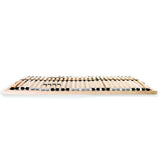 ZNTS Slatted Bed Base without Mattress with 28 Slats 7 Zones 80x200 cm 246450