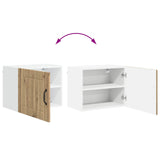 Wall Cabinet LUCCA Artisan Oak 50 x 31 x 40 cm Engineered Wood 884912
