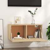 Wall Cabinet Sonoma Oak 80x36.5x35 cm Engineered Wood 812936
