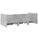Daybed Concrete Grey Engineered Wood Single 3280828