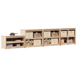 Outdoor Kitchen Cabinet MEPPEL 4 pcs Natural Douglas 3443799