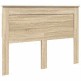 Headboard with Headboard Concrete Grey 140 cm Engineered Wood 887452