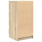 Sideboard with Drawers Sonoma Oak 37.5x35x99 cm Engineered Wood 861762
