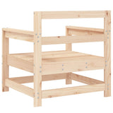 Garden Chairs 2 pcs Solid Wood Pine 825492