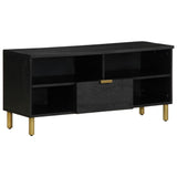 TV Cabinet Black 100x33x46 cm Engineered Wood 4017664