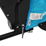 Bike Trailer Blue Oxford Fabric and Iron 94163