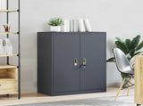 Storage Cabinet Anthracite 80 x 40 x 105 cm Steel 891690